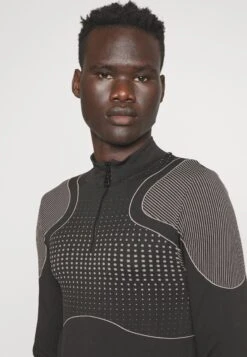 YOURTURN Jaquard Sports Unisex - Longsleeve - Black -Kledingwinkel 03d573d10a2741569f9bca3dde9bb1ac