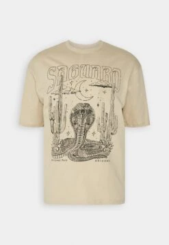 YOURTURN Unisex - T-Shirt Print - Tan -Kledingwinkel 0509e4a795f4496d822dbadc2f46e429