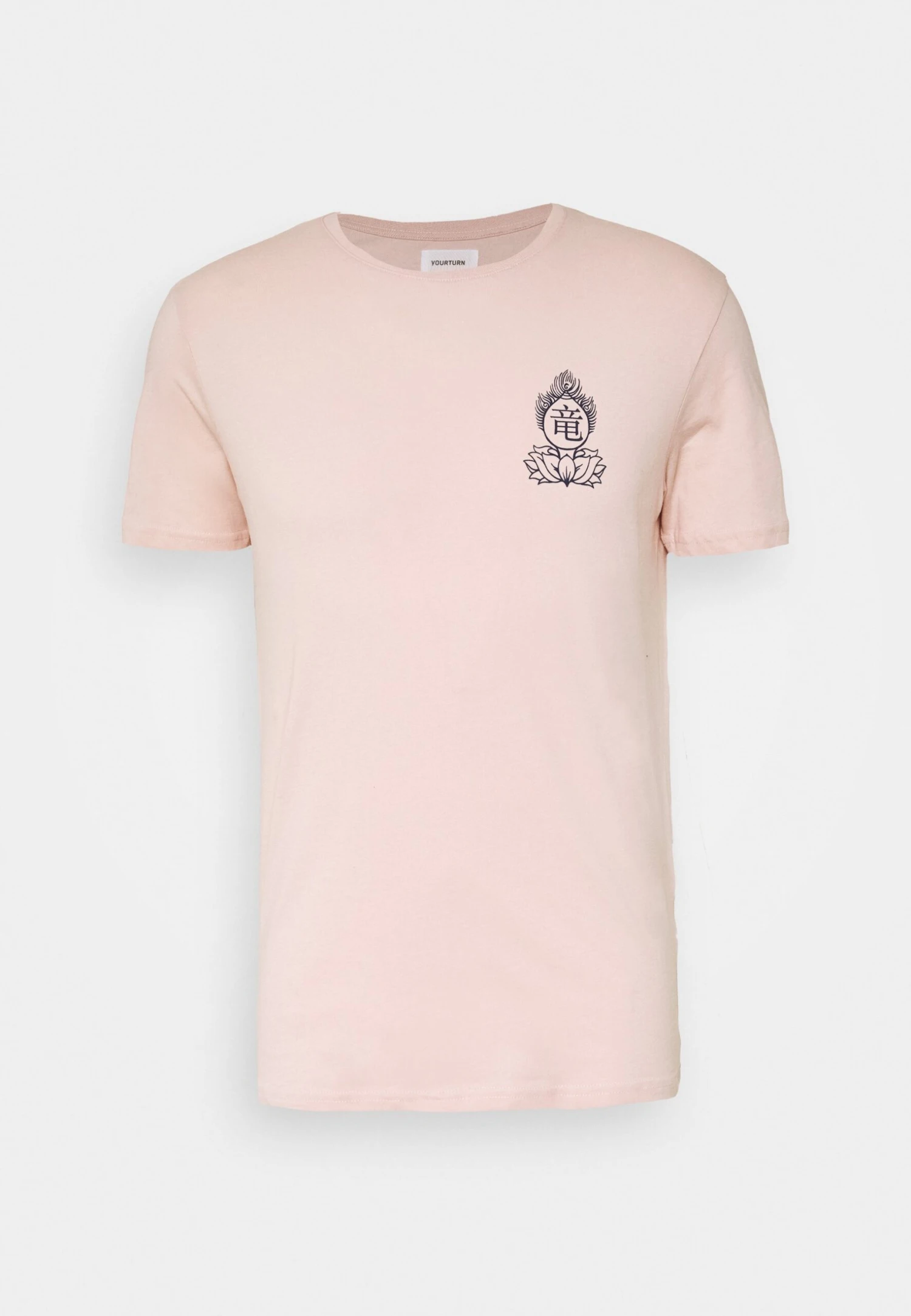 YOURTURN Unisex - T-Shirt Print - Pink 5 YOURTURN Unisex - T-Shirt Print - Pink - Afbeelding 5