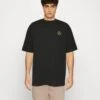 YOURTURN Unisex - T-Shirt Basic - Black