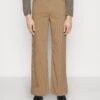 YOURTURN Corduroy Wide Leg - Broek - Tan