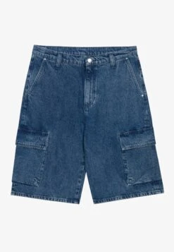 YOURTURN Unisex - Jeansshort - Blue Denim -Kledingwinkel 377db11e695a4ae38fca55c4521d1cb1