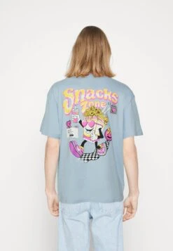 YOURTURN Unisex - T-Shirt Print - Blue -Kledingwinkel 3b2c5b73653244f297ddc7a34cb46556