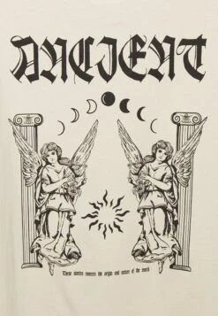 YOURTURN Unisex - T-Shirt Print - Off White -Kledingwinkel 45ca3c419b2a4844846c4a549ae6fd4b