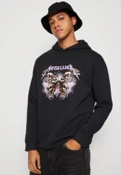 YOURTURN Metallica Unisex - Hoodie - Black -Kledingwinkel 48c95008560d4cc9af9ebce26d48a375