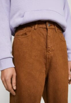 YOURTURN Unisex - Relaxed Fit Jeans - Brown -Kledingwinkel 4a0c1c6c7d0c4c14988d7d840e4ff84f