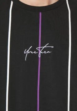 YOURTURN Unisex - T-Shirt Print - Purple -Kledingwinkel 4a93723e4f174d3f94d79fe884faac49
