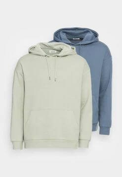 YOURTURN 2 Pack Unisex - Hoodie - Blue/LightGreen -Kledingwinkel 55fc67f0d71641fbad34a79195d3ab11
