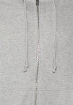 YOURTURN Relaxed Fit Unisex - Sweater Met Rits - Mottled Light Grey -Kledingwinkel 5a35d308462344048edd717afcf6ff0b