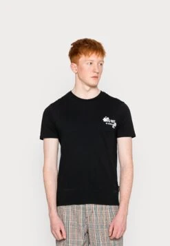 YOURTURN Dragon Tiger Tee - T-Shirt Print - Black -Kledingwinkel 5cb64417968d4474948dbf9831a5e554