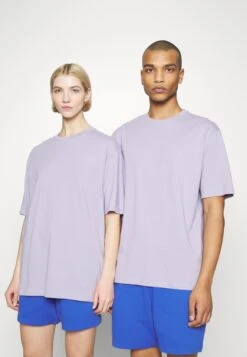 YOURTURN 3Pack Unisex - T-Shirt Basic - Light Green/Lilac/Light Brown -Kledingwinkel 5de7d1e0790e43e4a061efccef62e869