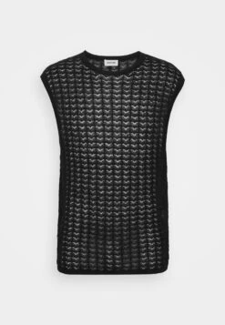 YOURTURN Sheer- Trui - Black -Kledingwinkel 60d3b8d5a1ac4a078d1f365648cca621