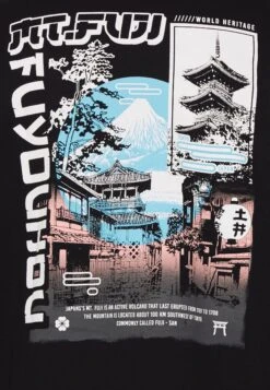 YOURTURN Unisex - T-Shirt Print - Black -Kledingwinkel 65be0c6048494586a98f79a2d28b947c