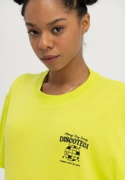 YOURTURN Unisex - T-Shirt Print - Light Green -Kledingwinkel 66f516f8ca57475ab822cc9805fa652f