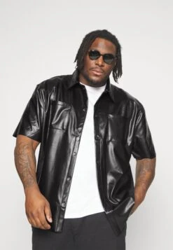 YOURTURN Unisex - Overhemd - Black -Kledingwinkel 70007cf19500434f882c236fe278ca20