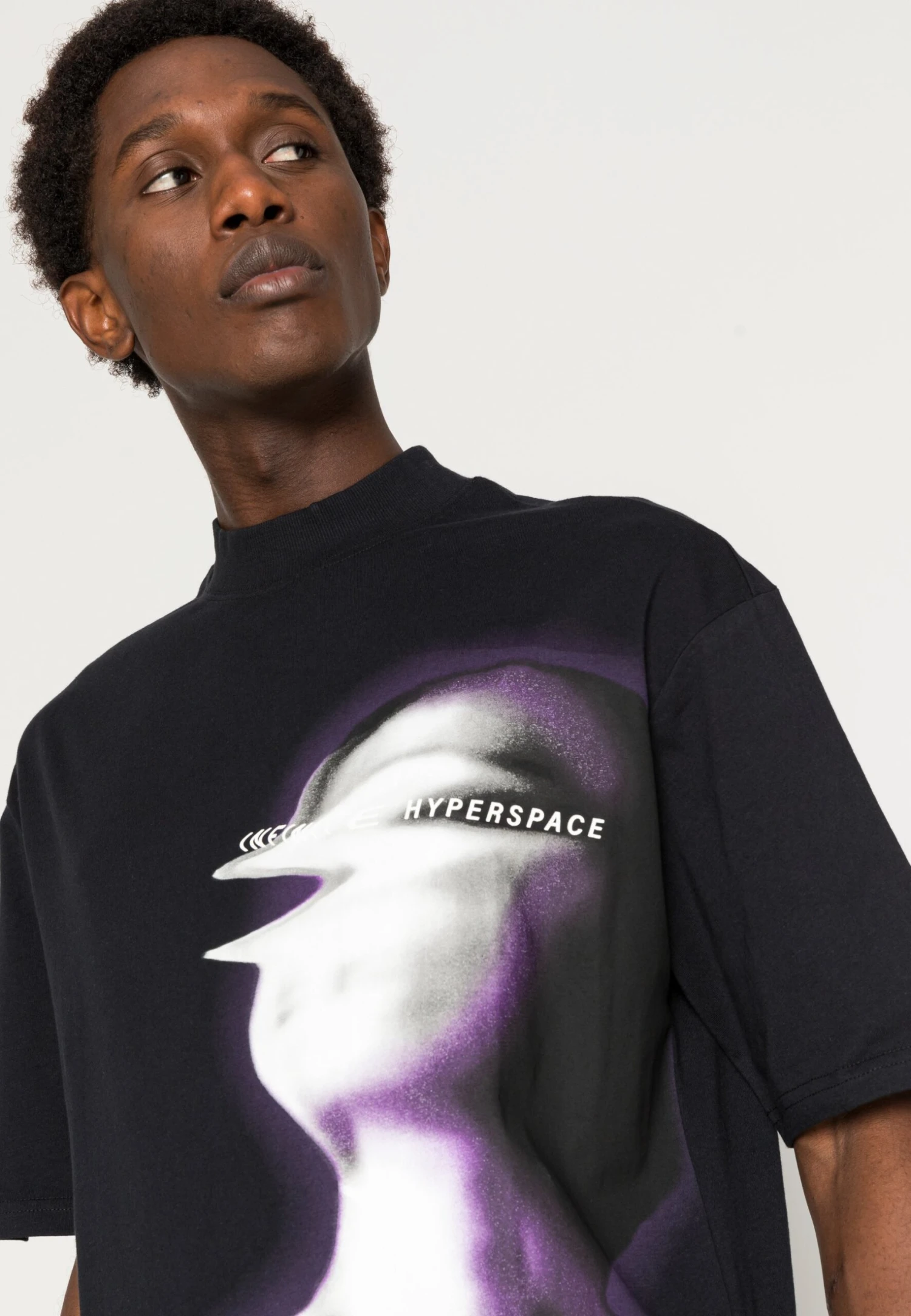 YOURTURN Unisex - T-Shirt Print -Black 5 YOURTURN Unisex - T-Shirt Print -Black - Afbeelding 5