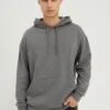 YOURTURN Unisex - Hoodie - Mottled Dark Grey