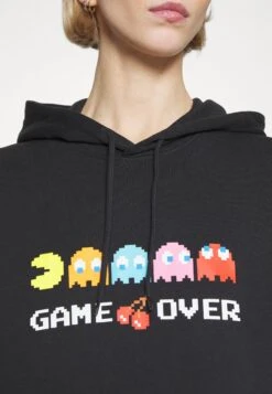 YOURTURN Pac-Man Unisex - Sweater - Black -Kledingwinkel 791b5dcd802847b58db2344f2373376d