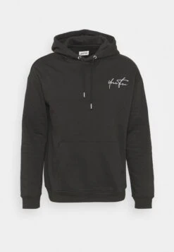 YOURTURN Bold Script Hoodie Unisex - Sweater - Black -Kledingwinkel 7c14ce34c34b49bbb5a709f758a78f07