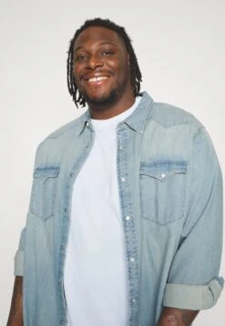 YOURTURN Unisex 2 Pack- T-Shirt Basic - Light Blue/Dark Blue 12 YOURTURN Unisex 2 Pack- T-Shirt Basic - Light Blue/Dark Blue -Kledingwinkel 803aae824a8d47309f17c30e8575b487