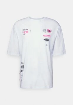 YOURTURN Unisex - T-Shirt Print - White -Kledingwinkel 82812cb2a5de45e6bf08200b8b57a0f8