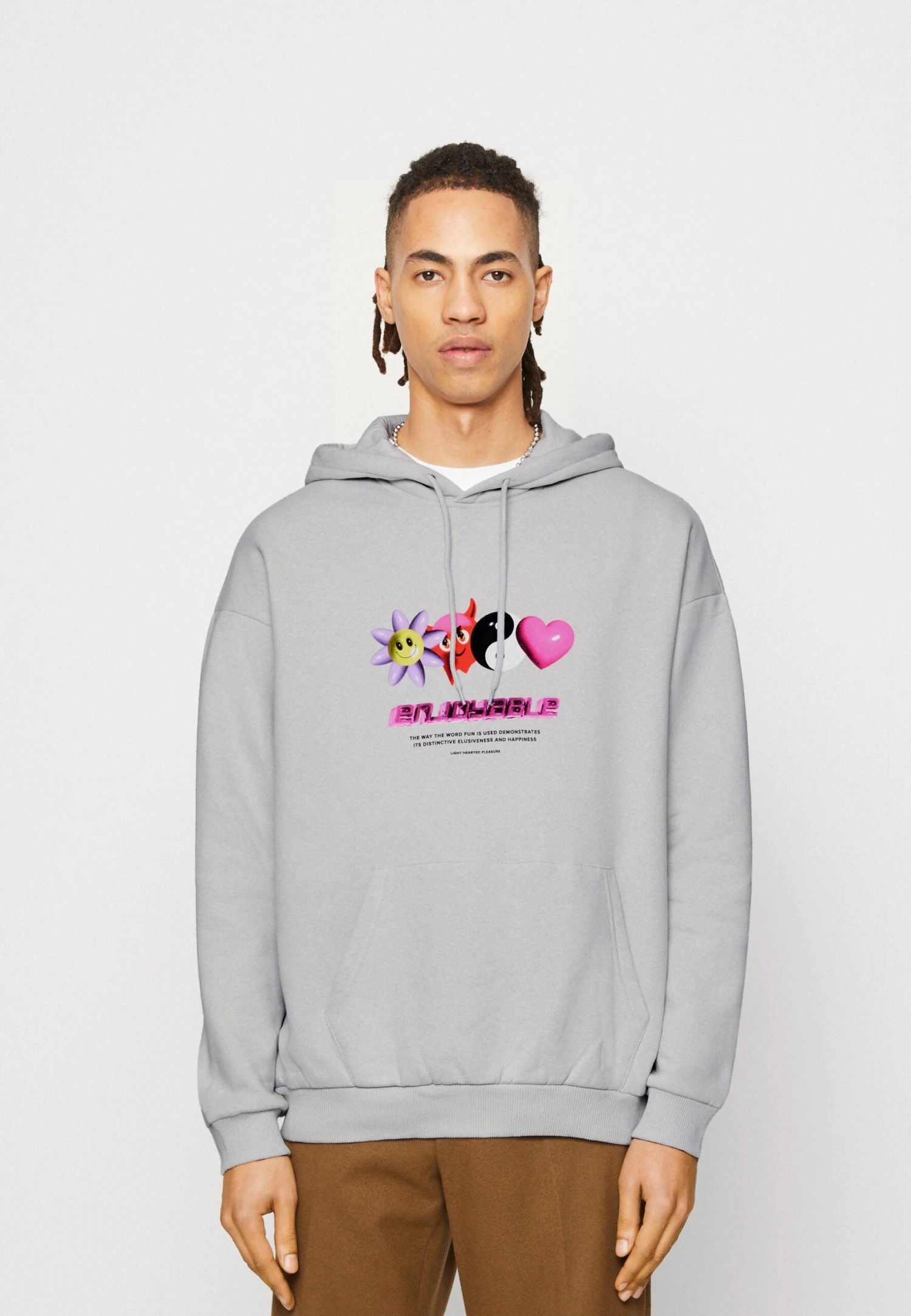 YOURTURN Unisex - Hoodie - Grey 1 YOURTURN Unisex - Hoodie - Grey