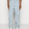 YOURTURN Baggy Jeans Unisex - Relaxed Fit Jeans - Light Blue Denim