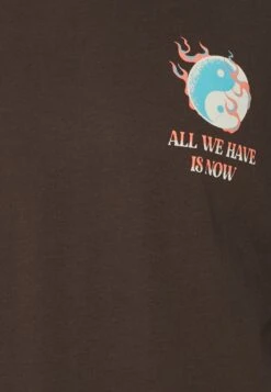 YOURTURN Graphic Tee Unisex - T-Shirt Print - Brown -Kledingwinkel a6e1520e73fa4cedbfa3d5818191b334