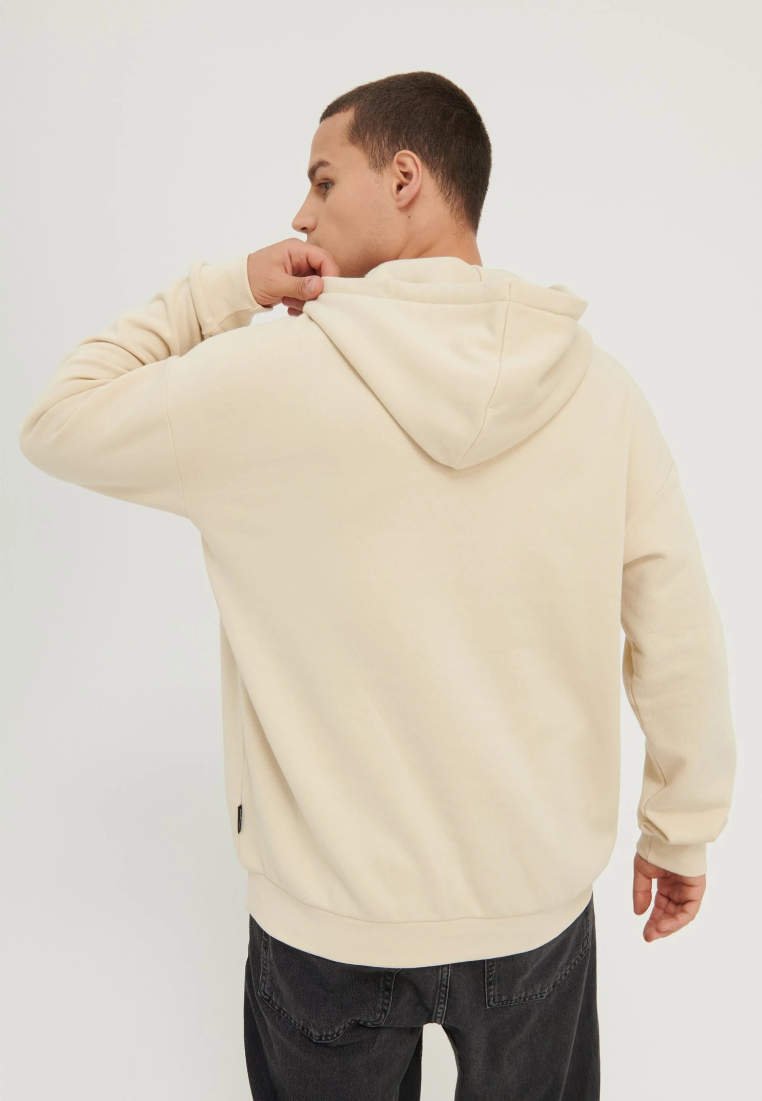 YOURTURN Unisex - Hoodie - Beige 3 YOURTURN Unisex - Hoodie - Beige - Afbeelding 3