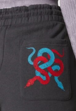 YOURTURN Graphic - Shorts - Dark Grey -Kledingwinkel acd6e72f079d41fb83f86eb6aff90d47