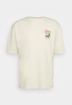 YOURTURN Crocodile Florida Graphic Tee Unisex- T-Shirt Print - Beige -Kledingwinkel b198d671e565489ea5d4e3807bddb05c