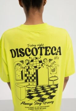 YOURTURN Unisex - T-Shirt Print - Light Green -Kledingwinkel b2011854472745909f6ad9d5d08f79bf