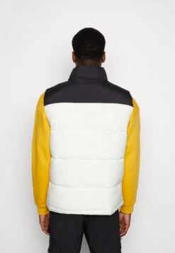 YOURTURN Puffer Vest Unisex - Bodywarmer - Black/White -Kledingwinkel b69ceea4f9f645c79a928b199659f858