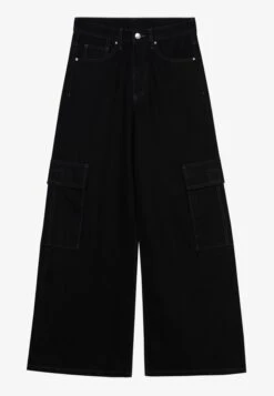 YOURTURN Unisex - Relaxed Fit Jeans - Black Denim -Kledingwinkel c1b77c9a2a764adcb52ae9988078ec2f