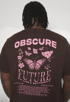 YOURTURN T-Shirt Print - Dark Brown 9 YOURTURN T-Shirt Print - Dark Brown -Kledingwinkel d8f393defc3d420bad3f6109b2939097