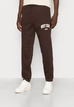 Kledingwinkel 18 YOURTURN Unisex - Trainingsbroek - Dark Brown