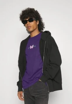 YOURTURN Unisex - T-Shirt Print - Purple -Kledingwinkel e264511a5ffd44b3927fb804d257b4f8