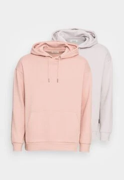 YOURTURN 2 Pack Unisex - Hoodie - Pink/Lilac -Kledingwinkel e8c33428fdc6487b99b69f9c9313ad20