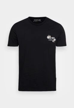 YOURTURN Dragon Tiger Tee - T-Shirt Print - Black -Kledingwinkel ea17224d45b4461c919d2f8d808e5e61