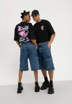 YOURTURN Unisex - Jeansshort - Blue Denim -Kledingwinkel ecd6436b78e940a48a045c4ddc53236b