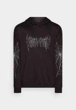 YOURTURN Spiderweb Unisex - Hoodie - Black -Kledingwinkel eeed27a77e434d8d8410627f409fa5cd