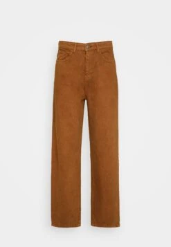 YOURTURN Unisex - Relaxed Fit Jeans - Brown -Kledingwinkel f181acfee90640c28f549afd6b98a9f7