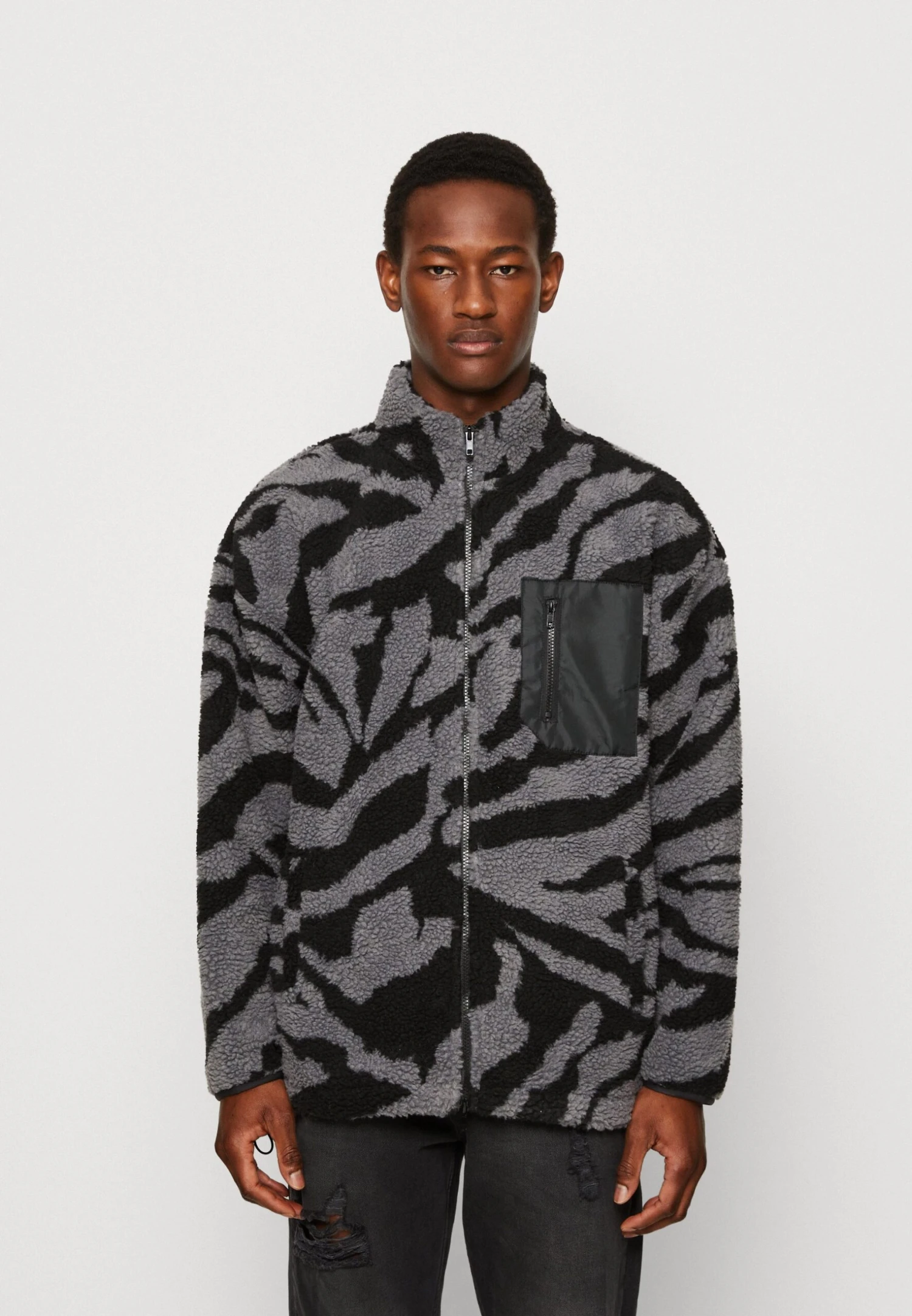 YOURTURN Unisex - Fleecejas - Grey 1 YOURTURN Unisex - Fleecejas - Grey