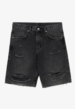 YOURTURN Unisex - Jeansshort - Black -Kledingwinkel f9f50183253b42bfb54d010535653e0b