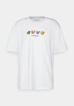 YOURTURN Pokemon Pikachu Unisex - T-Shirt Print - White -Kledingwinkel fc01e94b9c2d40faaf5b35352f9e1b32